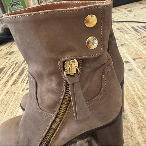 Napoleoni Brown Suede Women’s Ankle Boots - Size 39 - Picture 4 of 8